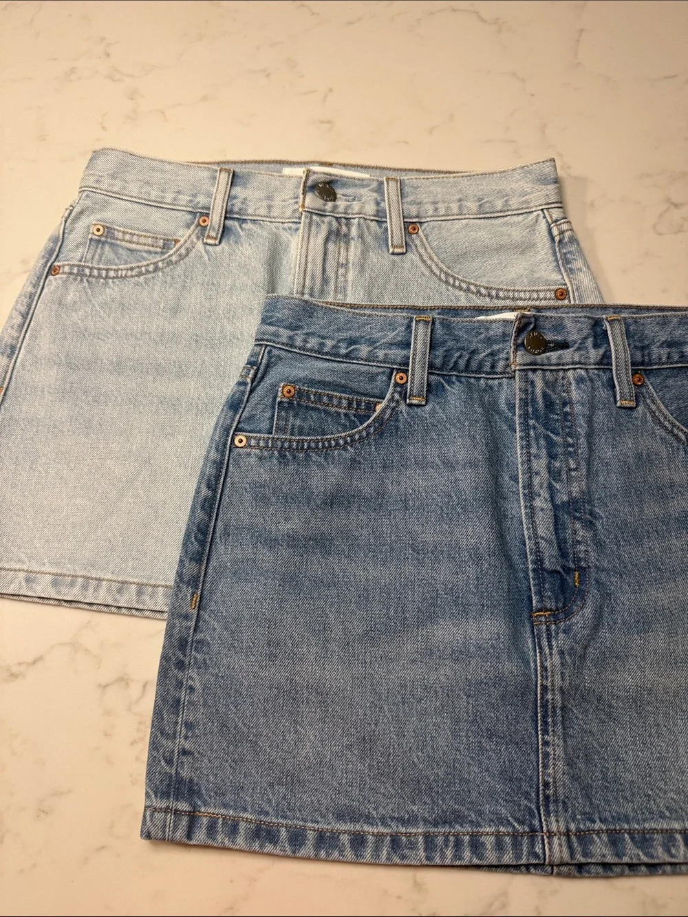 Aritzia Denim Forum The 90s Ricci Skirt Bundle